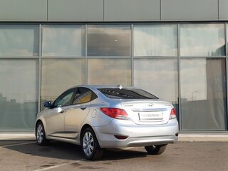 2011 Hyundai Solaris I, серебристый, 535000 рублей, вид 5