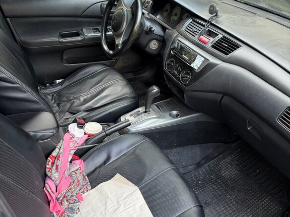 2008 Mitsubishi Lancer IX Рестайлинг, чёрный, 220000 рублей - вид 9