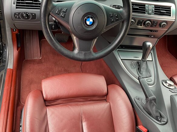 2004 BMW 6 серии 645i II (E63/E64), чёрный, 1800000 рублей - вид 12