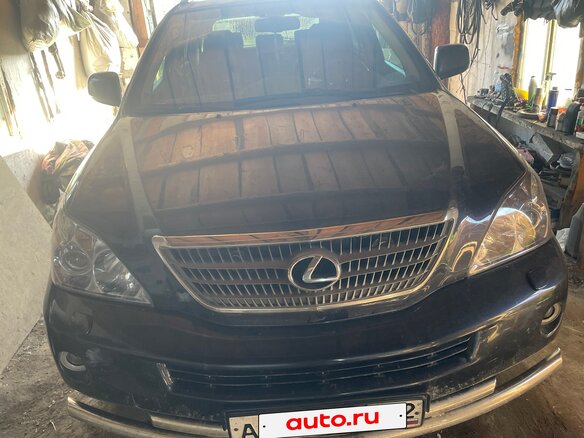 2008 Lexus RX 400h II Рестайлинг, синий, 1800000 рублей - вид 2