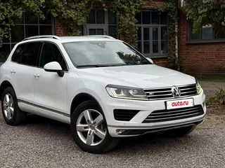2015 Volkswagen Touareg II Рестайлинг, белый, 2850000 рублей, вид 1