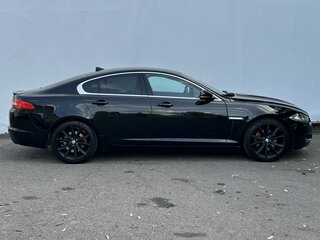 2013 Jaguar XF I Рестайлинг, чёрный, 1130000 рублей, вид 4