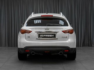 2012 Infiniti FX50 II (S51) Рестайлинг, белый, 2279000 рублей, вид 4