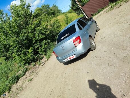2014 Lada (ВАЗ) Granta I, голубой, 290000 рублей, вид 4