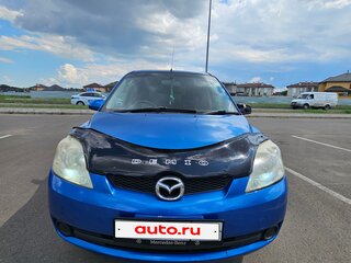 2006 Mazda Demio II (DY) Рестайлинг, синий, 355000 рублей, вид 2