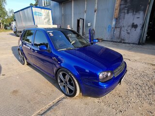 1998 Volkswagen Golf IV, синий, 500000 рублей, вид 1