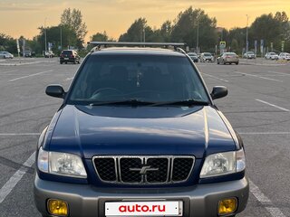 2001 Subaru Forester I Рестайлинг, синий, 450000 рублей, вид 1