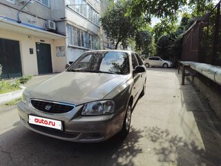 2008 Hyundai Accent ТагАЗ II, бежевый, 480000 рублей, вид 1