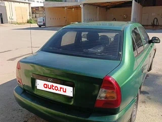 2007 Hyundai Accent ТагАЗ II, зелёный, 325000 рублей, вид 3