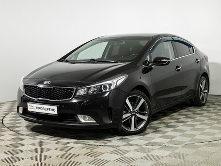 2017 Kia Cerato III Рестайлинг (Classic), чёрный, 1319900 рублей, вид 1
