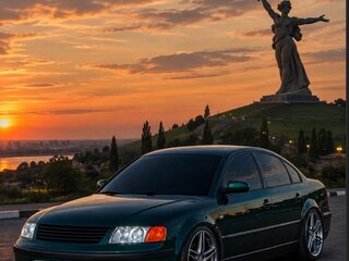 1996 Volkswagen Passat B5, зелёный, 800000 рублей, вид 1