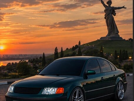 1996 Volkswagen Passat B5, зелёный, 800000 рублей, вид 1
