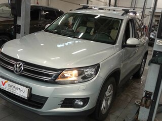 2013 Volkswagen Tiguan I Рестайлинг, серый, 1099000 рублей, вид 1