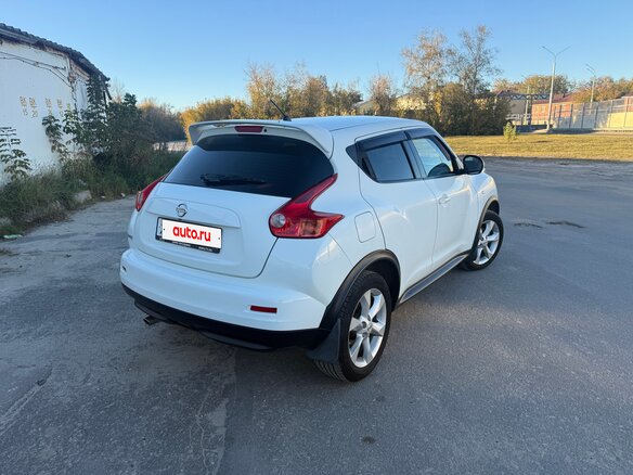 2012 Nissan Juke I, белый - вид 6