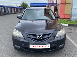 2008 Mazda 3 I (BK) Рестайлинг, чёрный, 420000 рублей, вид 1