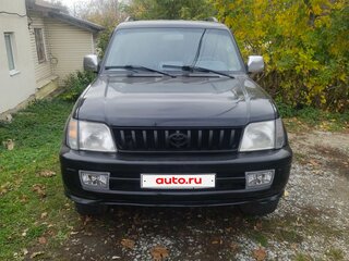 1998 Toyota Land Cruiser Prado 90 Series, чёрный, 1000000 рублей, вид 3