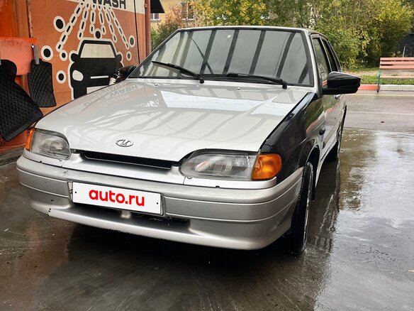 2008 Lada (ВАЗ) 2114, серый, 120000 рублей - вид 1