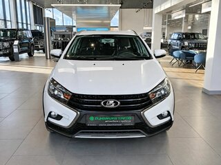 2019 Lada (ВАЗ) Vesta SW I, белый, 1199000 рублей, вид 2