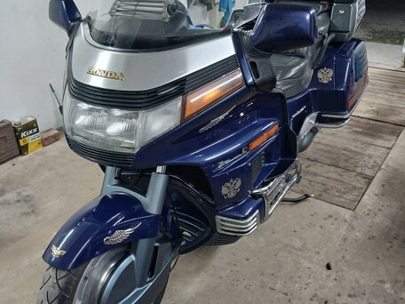1993 Honda GL 1500 Gold Wing, синий, 470000 рублей, вид 1