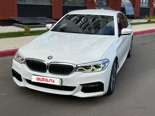 2018 BMW 5 серии 530d xDrive VII (G30/G31/G38), белый, 4650000 рублей, вид 1