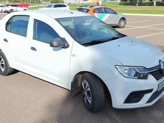 2020 Renault Logan II Рестайлинг, белый, 510000 рублей, вид 3