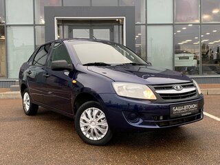 2013 Lada (ВАЗ) Granta I, синий, 345000 рублей, вид 3