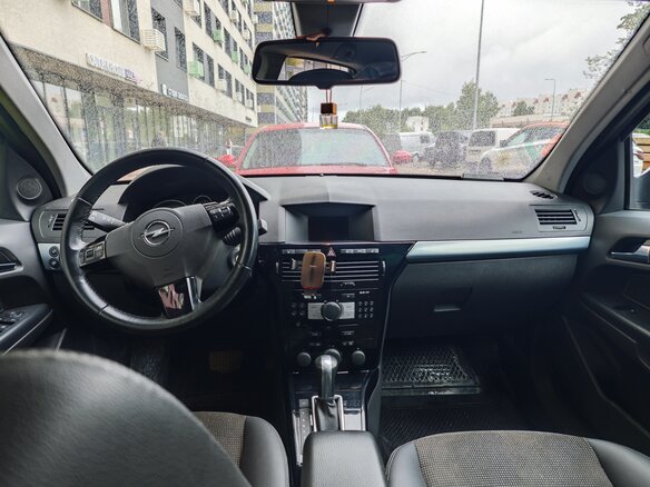 2012 Opel Astra H Рестайлинг, чёрный - вид 8