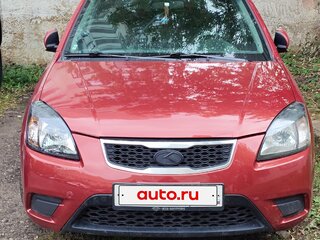 2009 Kia Rio II Рестайлинг, красный, 510000 рублей, вид 1