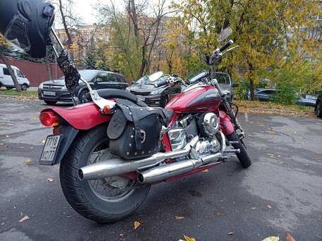 2001 Yamaha XVS400 Drag Star, красный, 380000 рублей, вид 5