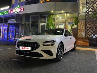 2021 Genesis G70 I Рестайлинг, белый, 1949000 рублей, вид 1