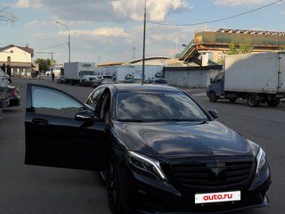 2014 Mercedes-Benz S-Класс 500 VI (W222, C217), чёрный, 3190000 рублей, вид 2