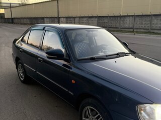 2006 Hyundai Accent ТагАЗ II, синий, 380000 рублей, вид 2