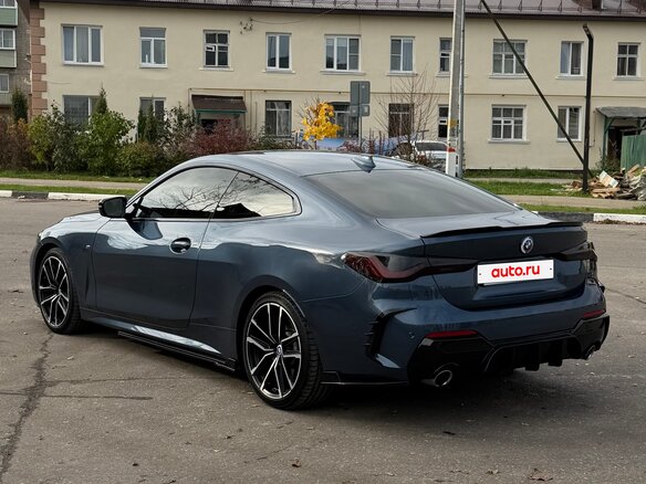 2020 BMW 4 серии 420d xDrive G22, G23, G26, синий, 5500000 рублей - вид 5