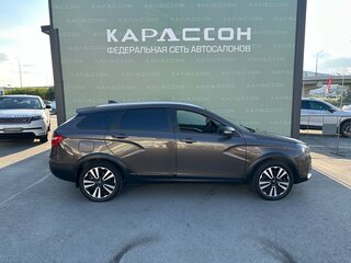 2018 Lada (ВАЗ) Vesta SW Cross I, коричневый, 855000 рублей, вид 4
