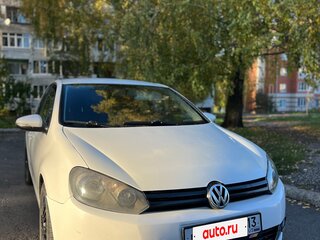 2011 Volkswagen Golf VI, белый, 520000 рублей, вид 3