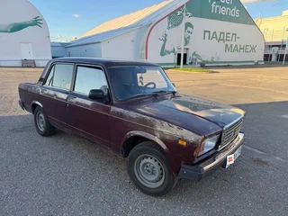 2008 Lada (ВАЗ) 2107, пурпурный, 130000 рублей, вид 4