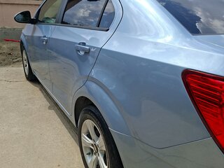 2012 Chevrolet Aveo II, голубой, 750000 рублей, вид 2