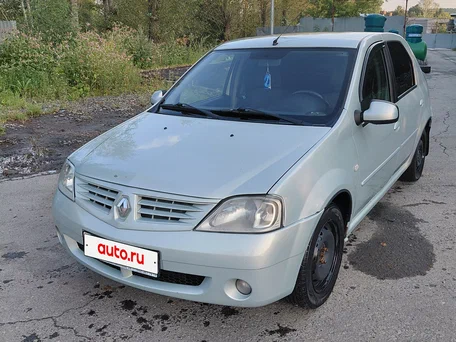 2009 Renault Logan I, серый, 250000 рублей, вид 1