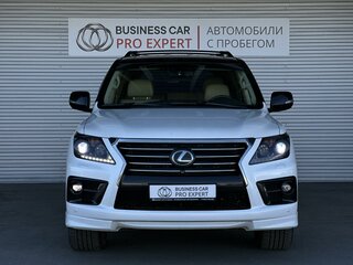 2014 Lexus LX 570 III Рестайлинг, белый, 4695000 рублей, вид 2