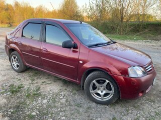 2008 Renault Logan I, красный, 275000 рублей, вид 3