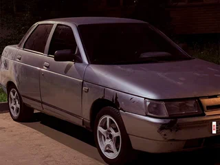 2005 Lada (ВАЗ) 2110, серебристый, 150000 рублей, вид 1