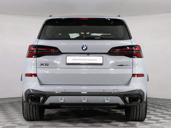2025 BMW X5 30d IV (G05/G18) Рестайлинг, серый - вид 4