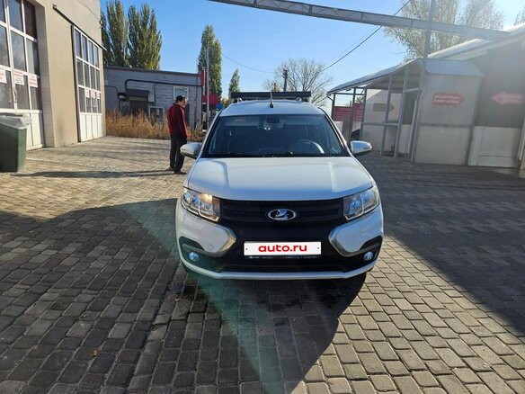 2022 Lada (ВАЗ) Largus I Рестайлинг, белый, 1250000 рублей - вид 2