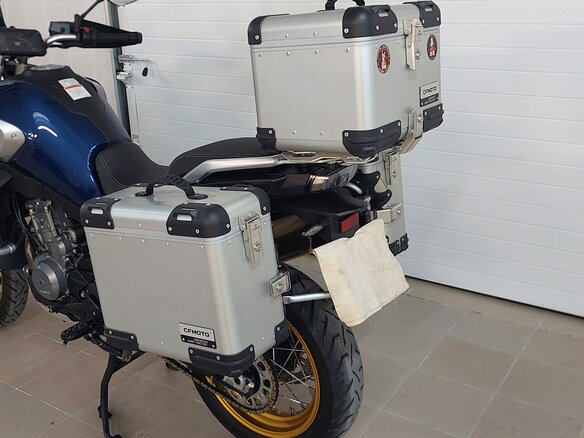 2023 CFMoto 800MT Touring, синий, 780000 рублей - вид 19