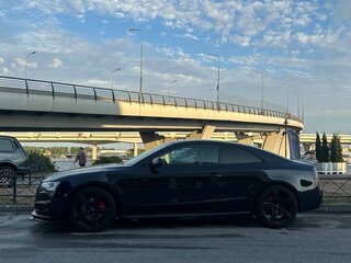 2012 Audi A5 I (8T) Рестайлинг, чёрный, 1675000 рублей, вид 5
