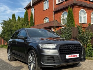 2018 Audi Q7 II (4M), серый, 4700000 рублей, вид 2