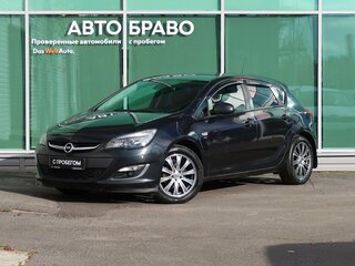 2013 Opel Astra J Рестайлинг, чёрный, 579000 рублей, вид 1