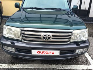 2006 Toyota Land Cruiser 100 Series Рестайлинг 2, зелёный, 1500000 рублей, вид 2