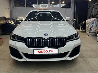 2021 BMW 5 серии 520d xDrive VII (G30/G31/G38) Рестайлинг, белый, 5100000 рублей, вид 3