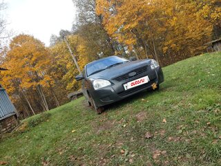 2009 Lada (ВАЗ) Priora I, серый, 149000 рублей, вид 1